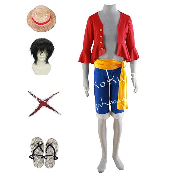 子供用 大人用ONE PIECE 海賊王 風 ワンピース モンキー・D・ルフィ 2
