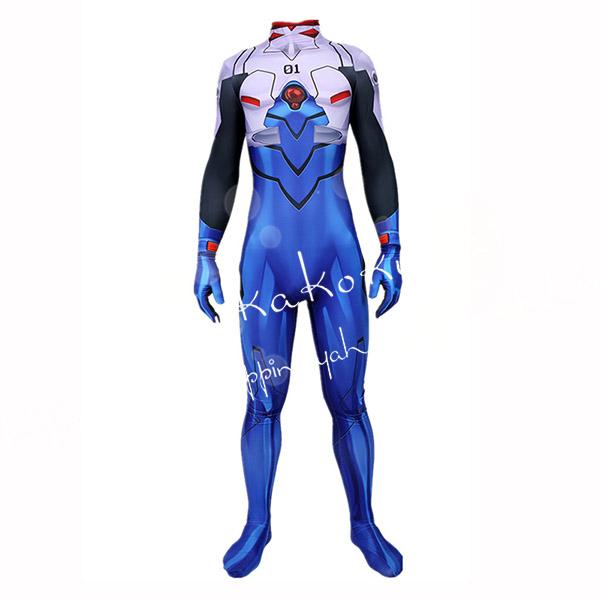子供用大人用新世紀エヴァンゲリオン風 戦闘服初号機01 EVA 碇 子供用大人用新世紀エヴァンゲリオン風 戦闘服初号機01 EVA 碇
