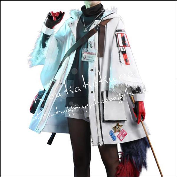 アークナイツ近い将来方舟風  １つ星の州 Texas お召しもの コスプレお召しもの ウィッグ cos靴  cosplay ハロウィン 化けの皮 仮面舞踏会 コスプレ衣装-楽器、手芸、コレクション-コスチューム