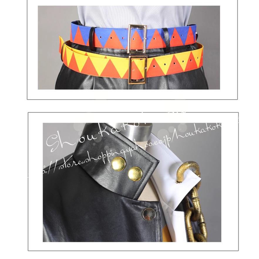 ジョジョの奇妙な冒険 風 空條承太郎 コスプレ衣装 ウィッグ cos靴 日常服 cosplay コスチューム仮装変装 ハロウィンの画像