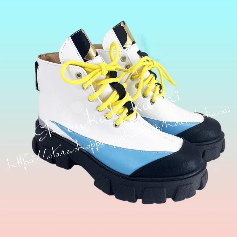 緋八マナ コスプレ にじさんじ 靴 バーチャルYouTuber Vtuber 緋八マナ コスプレ靴 コスプレブーツ