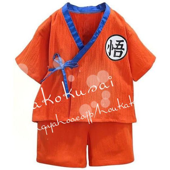 子供服 ドラゴンボール 半袖 Tシャツ セット 孫悟空 上下セットです 悟 