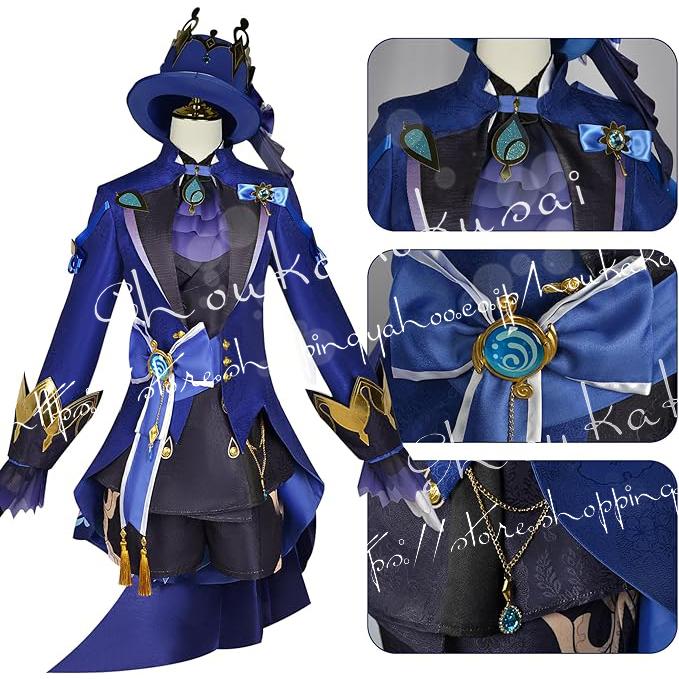 原神 フリーナ コスプレ衣装 コスチューム服 仮装 イベント 原神 フリーナ コスプレ衣装 コスチューム服 仮装 イベント