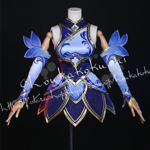 リーグ・オブ・レジェンド風 青花瓷 コスプレ衣装 cosplay 変装 仮装 撮影 祭り