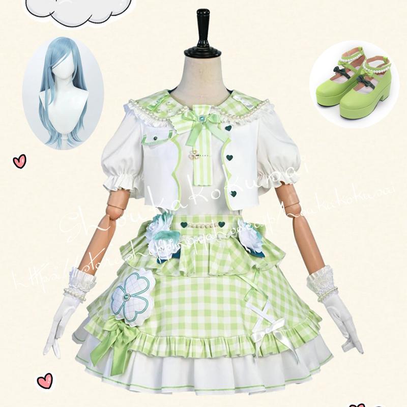 しろくま様　 緑のコスプレ衣装とレースアップシューズ しろくま様 緑のコスプレ衣装とレースアップシューズ 71pSkDzMt4L