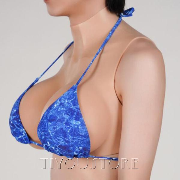 送料無料◇セール シリコンバスト 女装サロン 偽乳 着用便利 男の娘 超