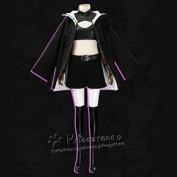 よふかしのうた 風 七草ナズナ コスプレ 衣装 ウィッグ 靴