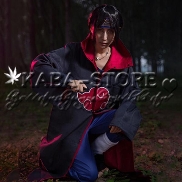 NARUTO ナルト うちはイタチ 風 コスプレ衣装  ハロウィン アニメ イベント クリスマス コスチューム ギフト 誕生日 変身 コミケ 送料無料◇NARUTO -ナルト- 風 暁 うちは イタチ コスプレ 衣装