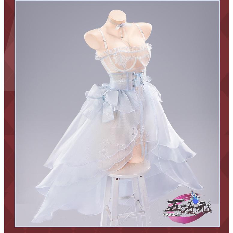 五次元 勝利の女神：NIKKE ニケ シンデレラ ガラスのプリンセス コスプレ衣装  2色 ※ウィッグ 追加可の画像