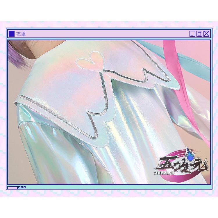 三分妄想 NEEDY GIRL OVERDOSE 二ーディガールオーバードーズ 超絶最かわてんしちゃん 超てんちゃん コスプレ 衣装 ※ウイッグ 靴 追加可の画像