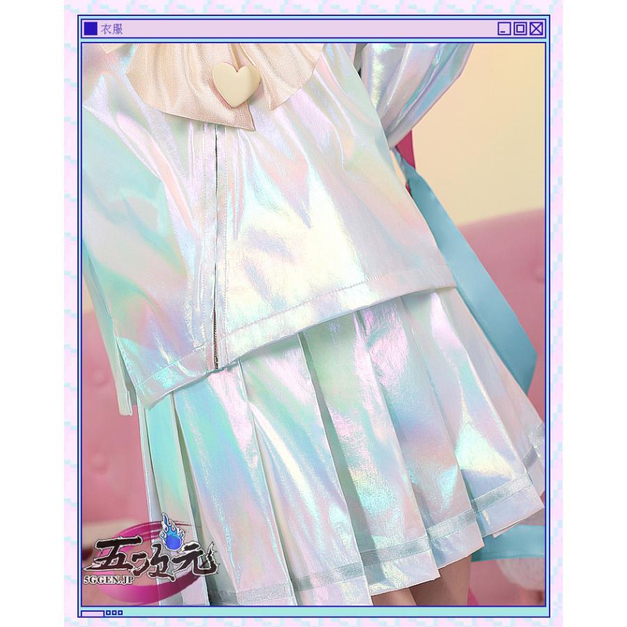 三分妄想 NEEDY GIRL OVERDOSE 二ーディガールオーバードーズ 超絶最かわてんしちゃん 超てんちゃん コスプレ 衣装 ※ウイッグ 靴 追加可の画像