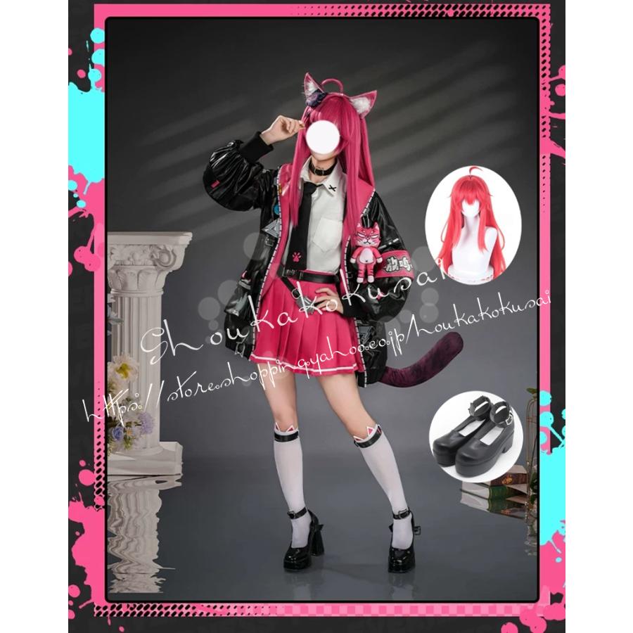 異環 NTE ナナリー コスプレ衣装S ウィッグ 靴23.5cm 異環 いかん NTE: Neverness to Everness ナナリ コスプレ 衣装