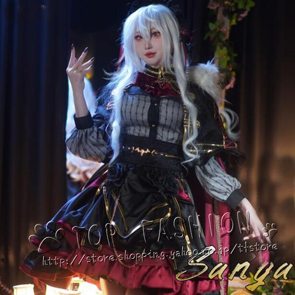 VTuberにじさんじ 葛葉アイドルコスプレ衣装 Vtuber 葛葉 アイドル衣装 コスプレ服 ChroNoiR にじさんじ