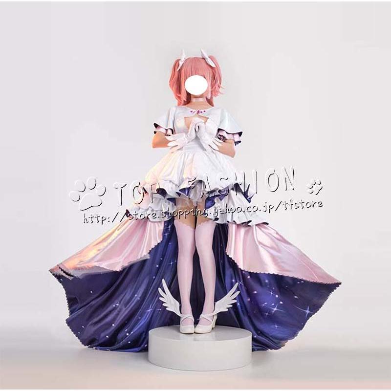 劇場版 魔法少女まどか☆マギカ 叛逆の物語 アルティメットまどか 鹿目 まどか コスプレ衣装 ウィッグ 靴 コスチューム クリスマス ハロウィン 仮装_1