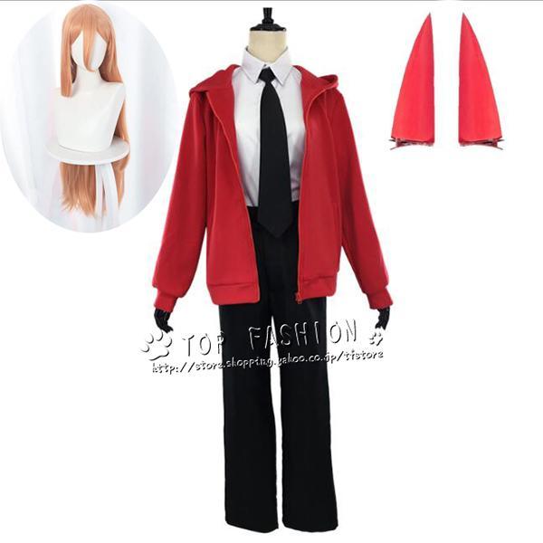 チェンソーマン 血の魔人 パワー コスプレ衣装 コスチューム ハロウィン クリスマス 制服 大人 アニメ cosplay イベント | 