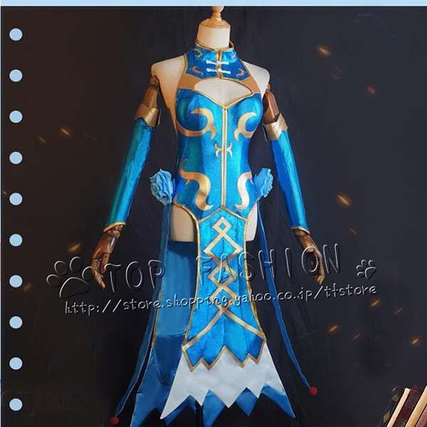 Reゼロから始める異世界生活 レム チャイナドレス コスプレ衣装 アニメ 仮装 変装 コスチューム ステージ服 文化祭 cosplayの画像