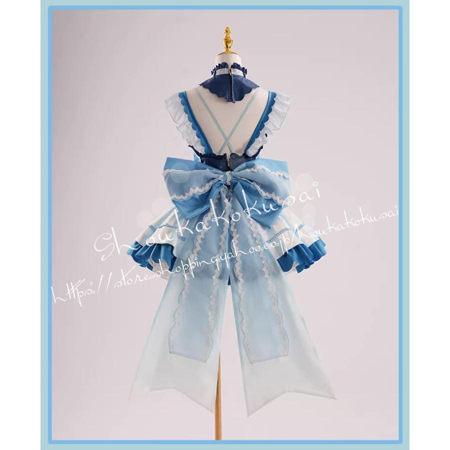 Re:ゼロから始める異世界生活 レム コスプレ衣装 イベント コスチューム 変装活動 仮装 学園祭 撮影 祭り クリスマス ハロウィンの画像