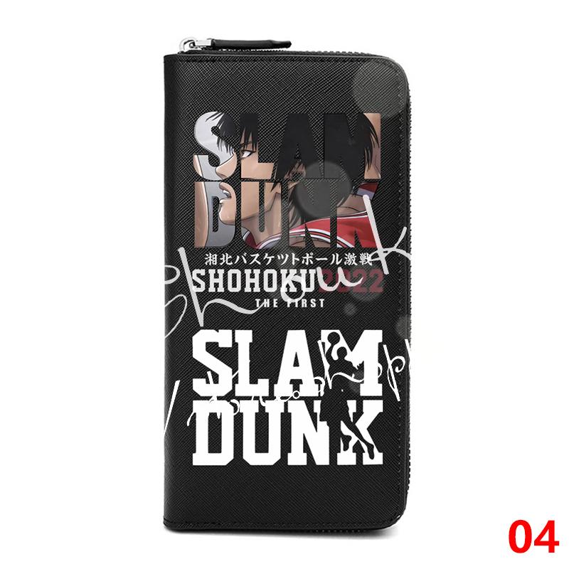 スラムダンク　長財布　３点セット SLAM DUNK(スラムダンク) 風 財布 可愛い ロングタイプ 収納 便利 軽量
