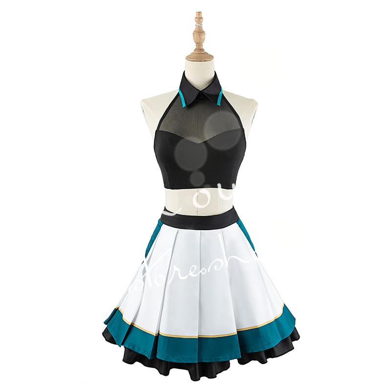 新品 バーチャルYouTuber風 彩虹社 VTuber 花芽すみれ コスプレ衣装ウィッグ cos靴 演出服 cosplay 変装 仮装ハロウィン 学園祭 文化祭 漫遊展_7