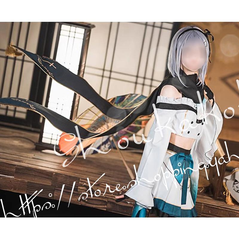 新品 バーチャルYouTuber風 彩虹社 VTuber 花芽すみれ コスプレ衣装ウィッグ cos靴 演出服 cosplay 変装 仮装ハロウィン 学園祭 文化祭 漫遊展_4