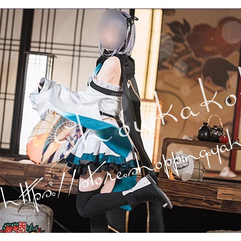 新品 バーチャルYouTuber風 彩虹社 VTuber 花芽すみれ コスプレ衣装ウィッグ cos靴 演出服 cosplay 変装 仮装ハロウィン 学園祭 文化祭 漫遊展_1