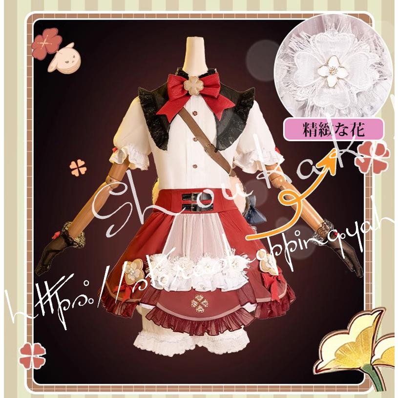 原神 げんしん風 genshin Klee クレー  コスプレ衣装 cosplay ハロウィン 変装 仮装 コスチューム撮影 学園祭 文化祭 漫遊展の画像