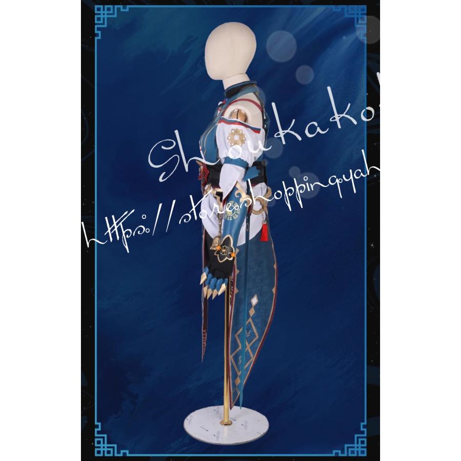 送料無料 崩壊：スターレイル 風 Xueyi 雪衣 コスプレ衣装 ウィッグ コスチューム ハロウィン 変装 仮装 学園祭 文化祭 漫遊展