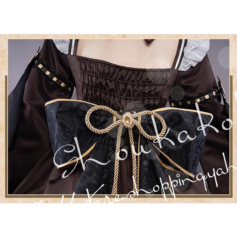 原神 げんしん genshin 風 フータオ 胡桃 同人メイド服コスプレ衣装 ウィッグcosplay ハロウィン 変装 仮装 コスチューム 学園祭 文化祭 漫遊展_9