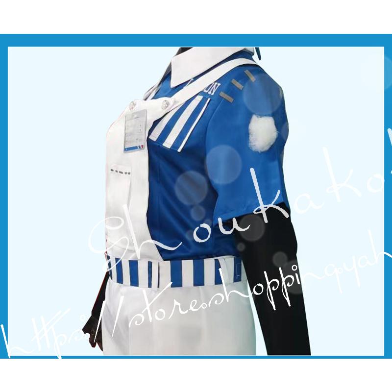 IdentityV アイデンティティ 第五人格 風 心理学者   病患 衣装 ウィッグ   cosplay パーティー 変装 アニメ 変装 仮装 撮影 祭りの画像