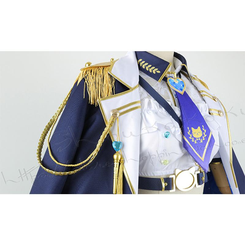バーチャル YouTuber 風 VTuber 天心宮 阿ニャース コスプレ衣装 ウィッグ cos靴 演出服 cosplay 変装 仮装_6