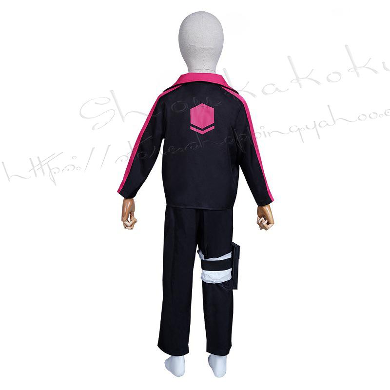 子供用 NARUTO -ナルト- 風 うずまき ボルト コスプレ衣装 cosplay