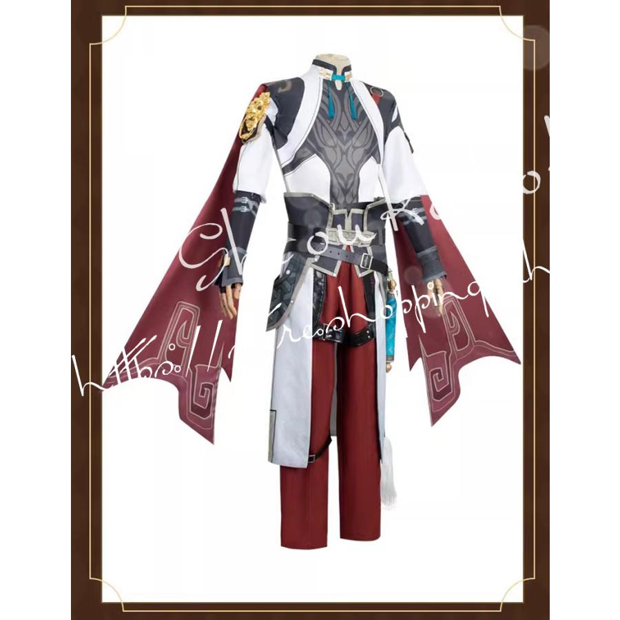 送料無料 崩壊：スターレイル 風  Honkai: Star Rail 景元  Jing Yuan  コスプレ衣装 ウィッグ 靴 cosplay ハロウィン 変装 仮装 コスチューム撮影 祭り_3