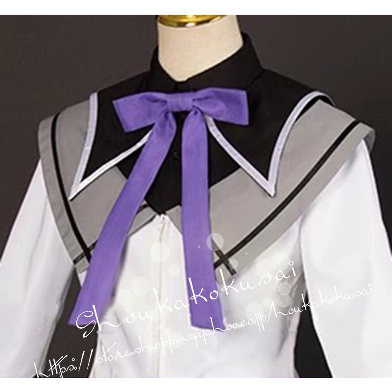 魔法少女まどか☆マギカ 風 暁美 ほむら コスプレ衣装 ウィッグ cosplay コスチューム 変装 仮装 ハロウィン イベント 撮影 祭り_2