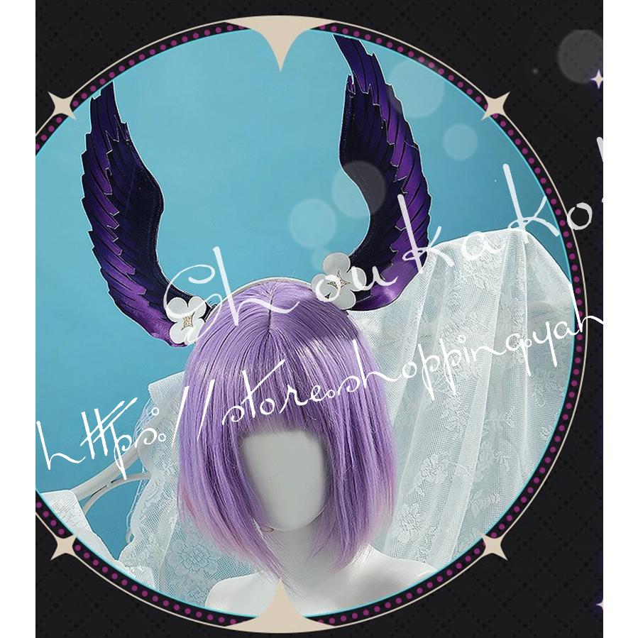 バーチャルYouTuber風 彩虹社 VTuber Enna Alouette コスプレ衣装 ウィッグ コスチューム 演出服 cosplay 変装 仮装 学園祭 文化祭 漫遊展