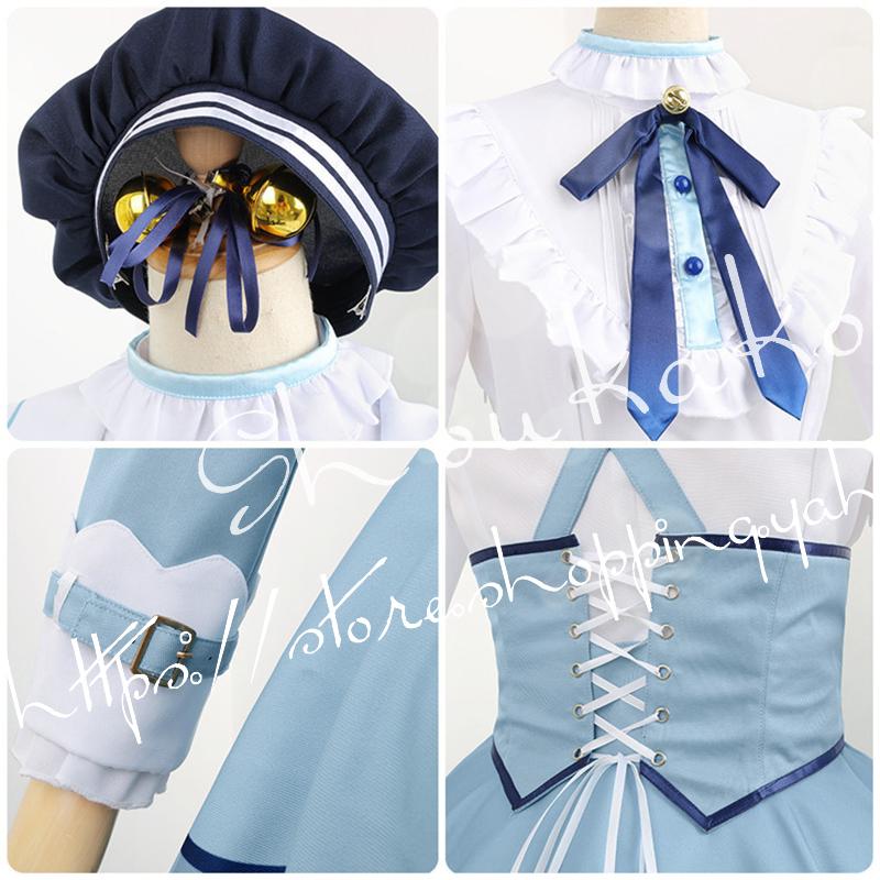 バーチャルYouTuber風 彩虹社 VTuber 天宮こころ コスプレ衣装ウィッグcos靴 演出服 cosplay 変装 仮装ハロウィンの画像