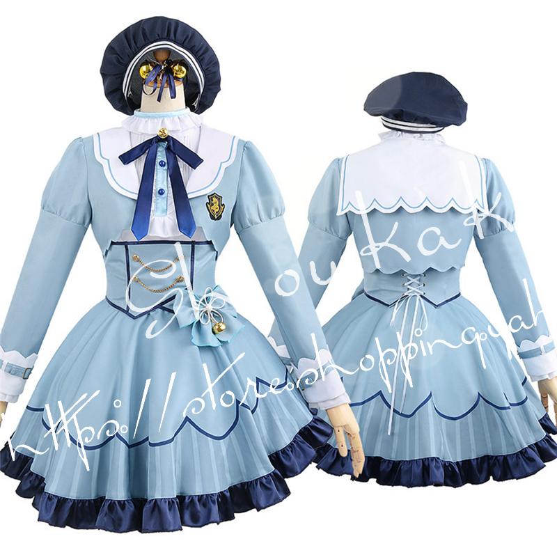 バーチャルYouTuber風 彩虹社 VTuber 天宮こころ コスプレ衣装ウィッグcos靴 演出服 cosplay 変装 仮装ハロウィンの画像