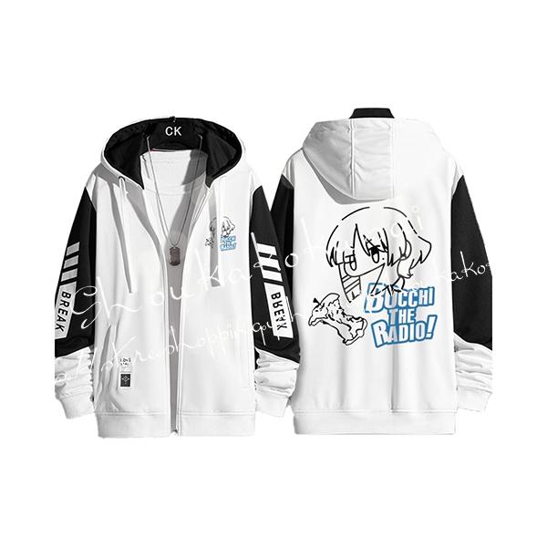 YOASOBI ジップアップパーカー ホワイト L YOASOBI ジップパーカー グレー YOASOBI ジップアップパーカー ホワイト L