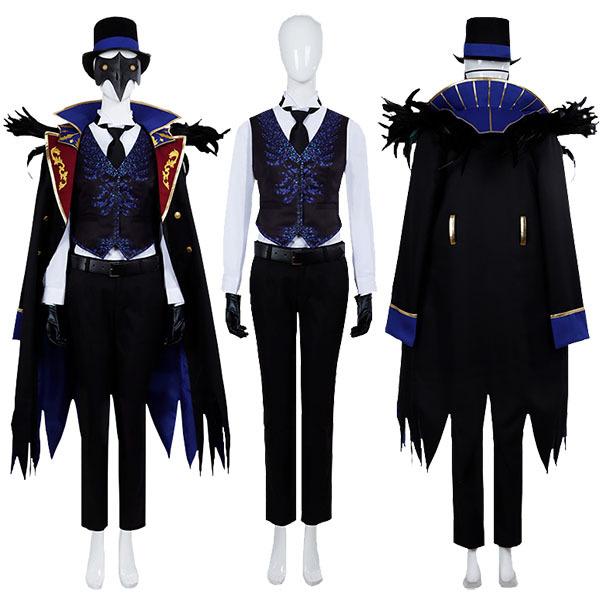 ツイステッドワンダーランド風学園長 Dire Crowley ディア・クロウリーコスプレ衣装ウィッグcos靴道具手杖変装仮装コスチューム撮影祭り