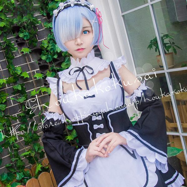 Re:ゼロから始める異世界生活風メイド服 リゼロ レム ラム Re:ゼロから始める異世界生活風メイド服 リゼロ レム ラム