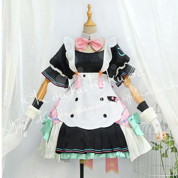 初音ミク 風 vocaloid miku メイド服 コスプレ衣装ウィッグcos靴 初音ミク 風 vocaloid miku メイド服 コスプレ衣装ウィッグcos靴