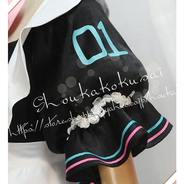 初音ミク 風 vocaloid miku メイド服 コスプレ衣装ウィッグcos靴 初音ミク 風 vocaloid miku メイド服 コスプレ衣装ウィッグcos靴