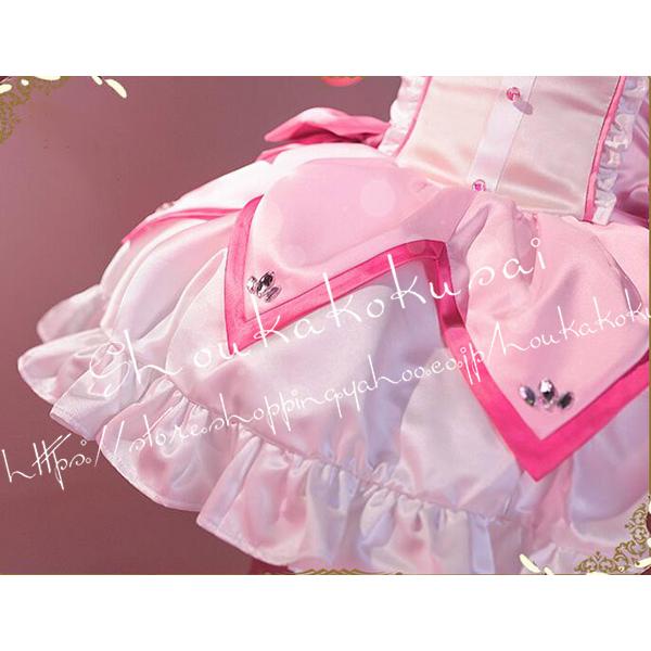 巫女寄せお姉さんまどか☆マギカ 風 鹿目まどか コスプレ御召しもの ウィッグ cos靴 cosplay 御召しもの 化けの皮 仮面舞踏会 ハロウィン でき事 映画化 祝い事