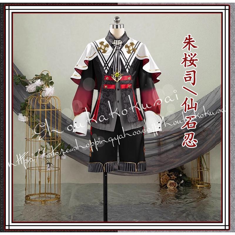 あんスタ　halo ハロ　コスプレ衣装M 真白友也　花群冬芽 高品質 実物撮影 仙石忍 朱桜司 真白友也 ユメ 花群冬芽 Ha/Lo ハロ 堕