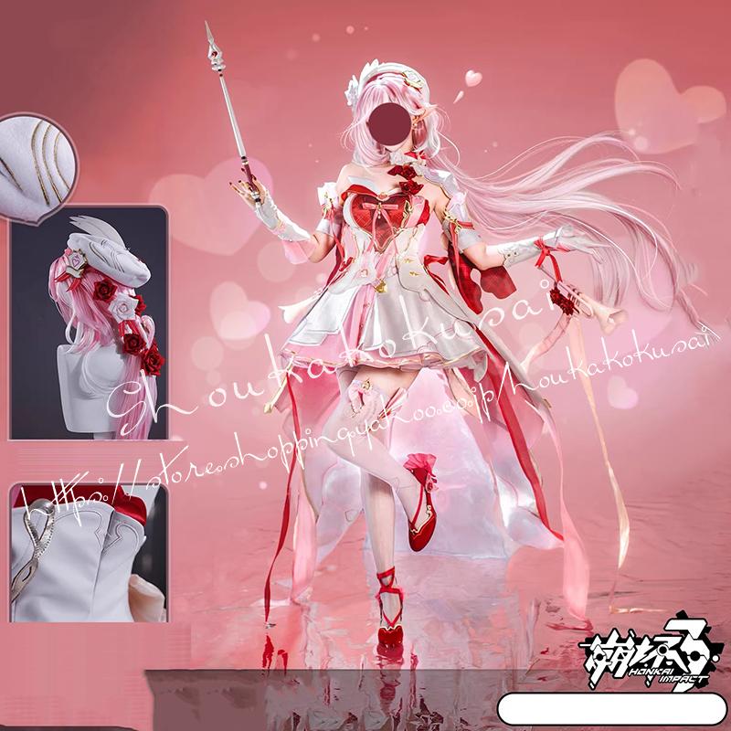 崩壊3rd エリシア Elysia 愛神使者 愛願妖精 コスプレ衣装 イベント