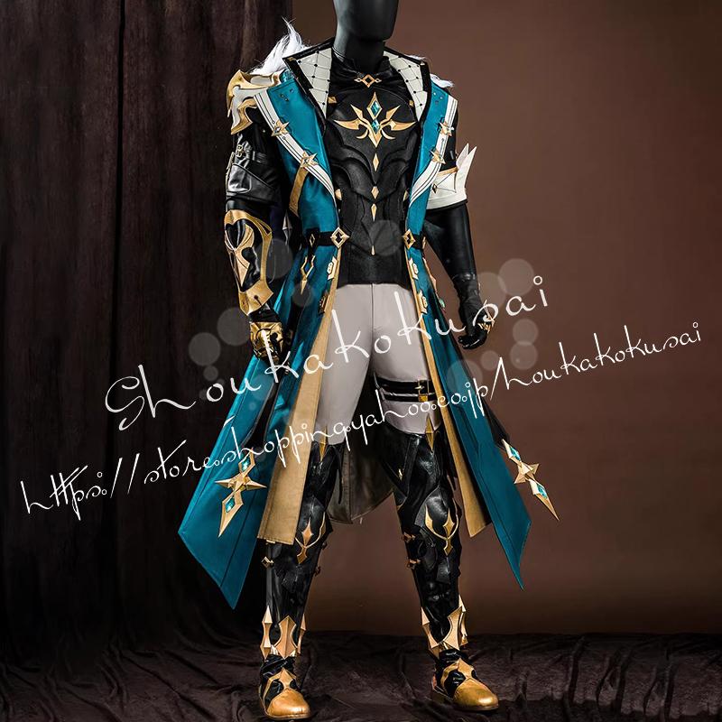 原神 げんしん genshin ファルカ Varka コスプレ衣装 イベント コスチューム 変装活動 仮装 学園祭 撮影 祭り クリスマス ハロウィン_1