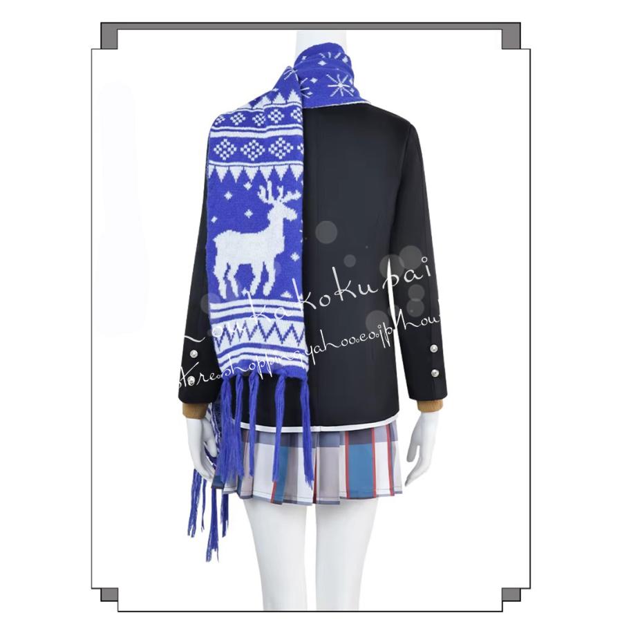 やはり俺の青春ラブコメはまちがっている 雪ノ下雪乃 ゆきのしたゆきの 制服 冬服 コスプレ衣装 イベント変装活動 仮装 学園祭 撮影 祭り クリスマス ハロウィン_5
