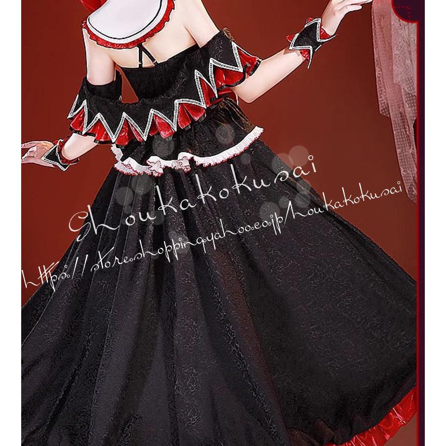 デート・ア・ライブ 時崎狂三 ときさきくるみ 囁告編 コスプレ衣装 日常服 ハロウィン クリスマス イベント コスチューム 変装活動 仮装 学園祭 撮影 祭り_5
