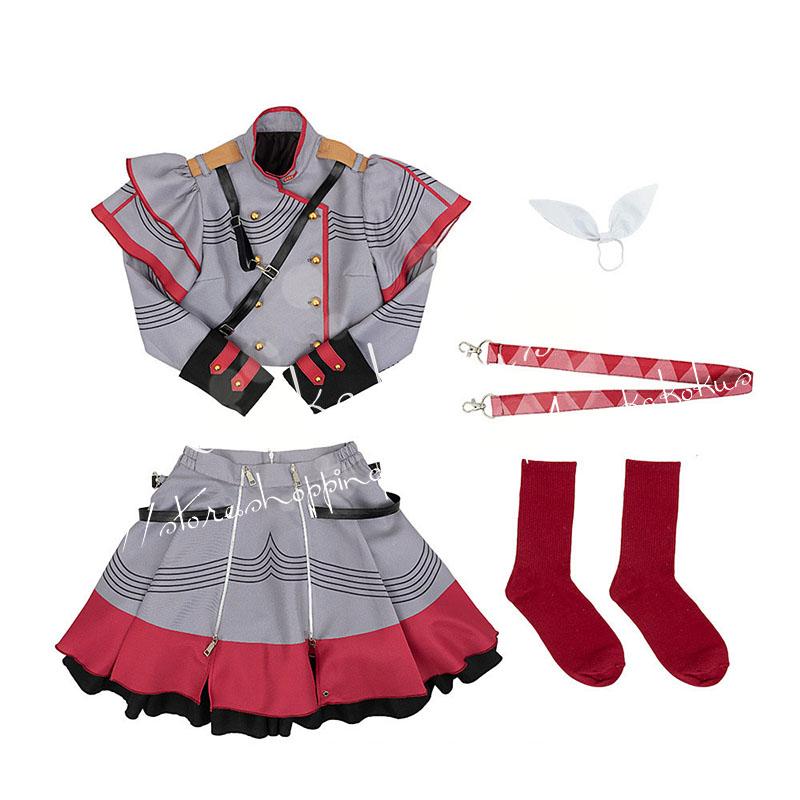 VOCALOID Synthesizer V 重音テト コスプレ衣装 日常服 ハロウィン クリスマス イベント コスチューム 変装活動 仮装 学園祭 撮影 祭りの画像