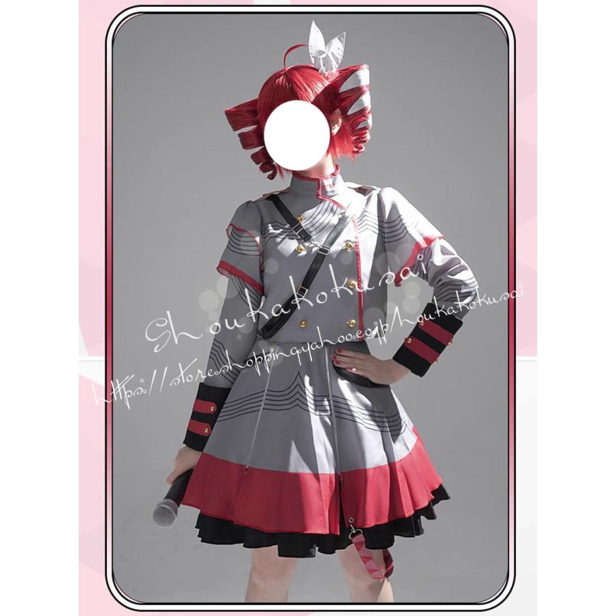 VOCALOID Synthesizer V 重音テト コスプレ衣装 日常服 ハロウィン クリスマス イベント コスチューム 変装活動 仮装 学園祭 撮影 祭りの画像