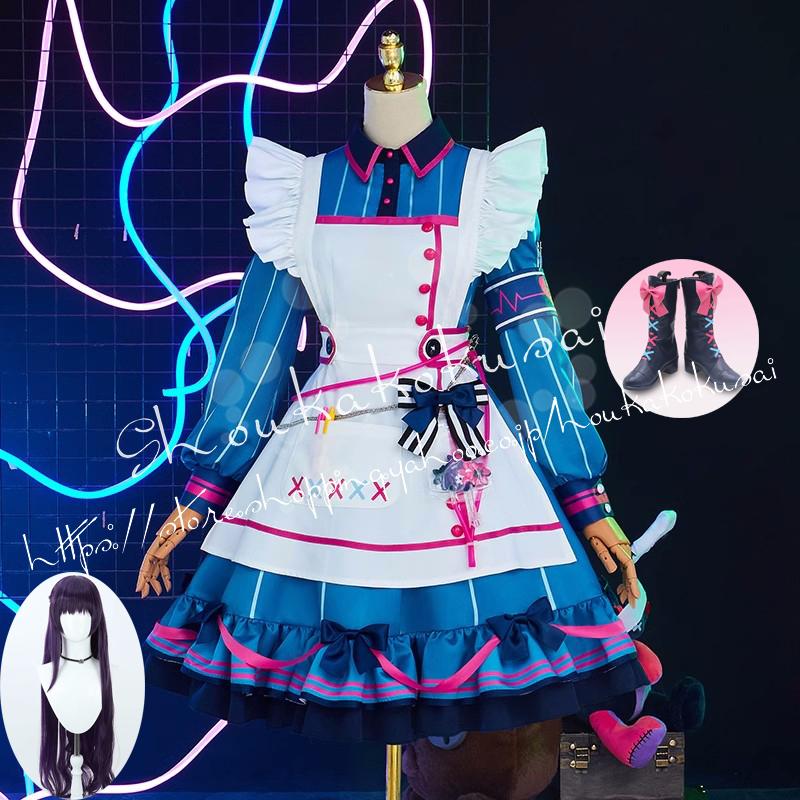 プロセカ PRSK 朝比奈まふゆ 猫耳おばけの案内人 メイド服
